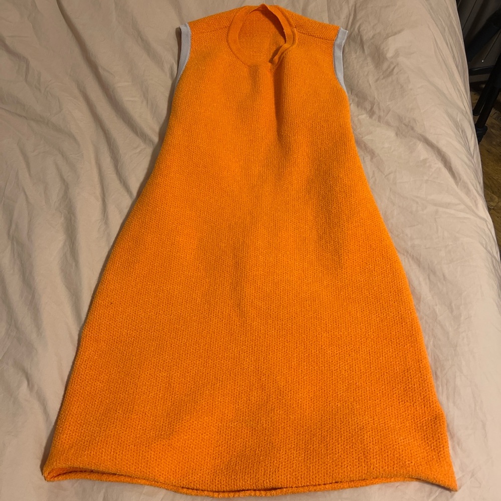 Jacquemus Open Back Crewneck Sleeveless Dress